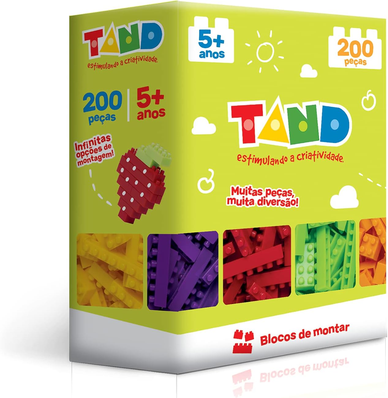 Toyster - Blocos de Montar - 200 peças