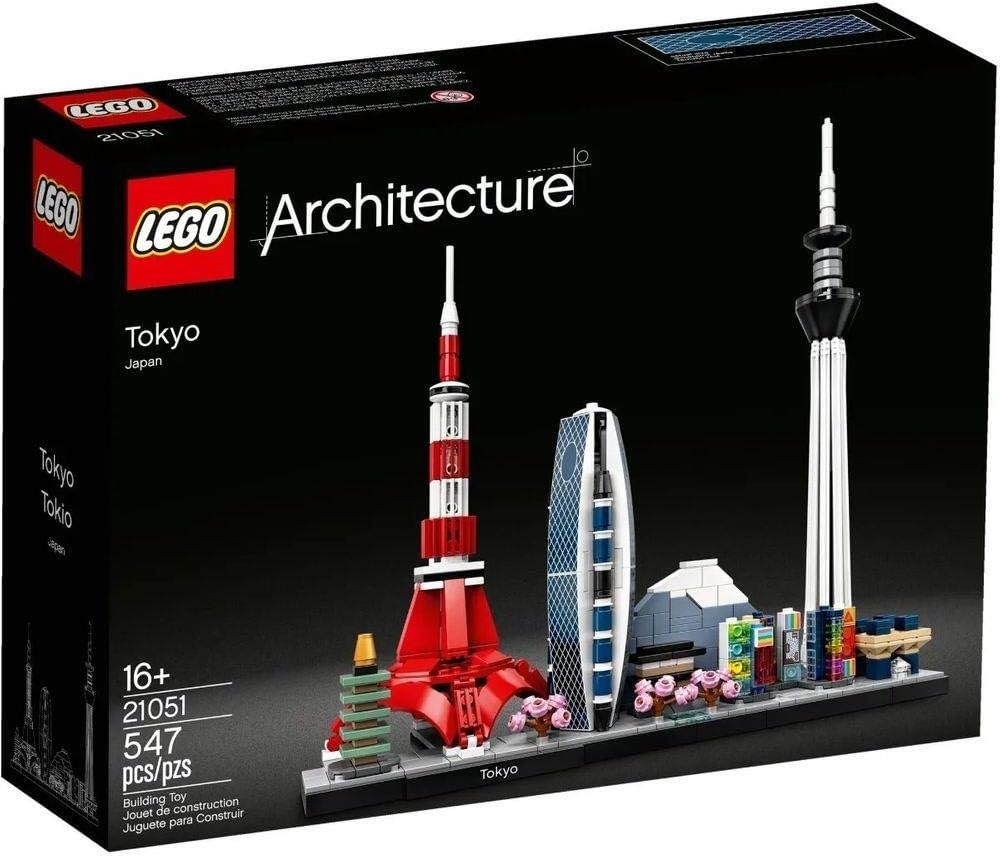 LEGO Architecture: Tóquio, 547 peças