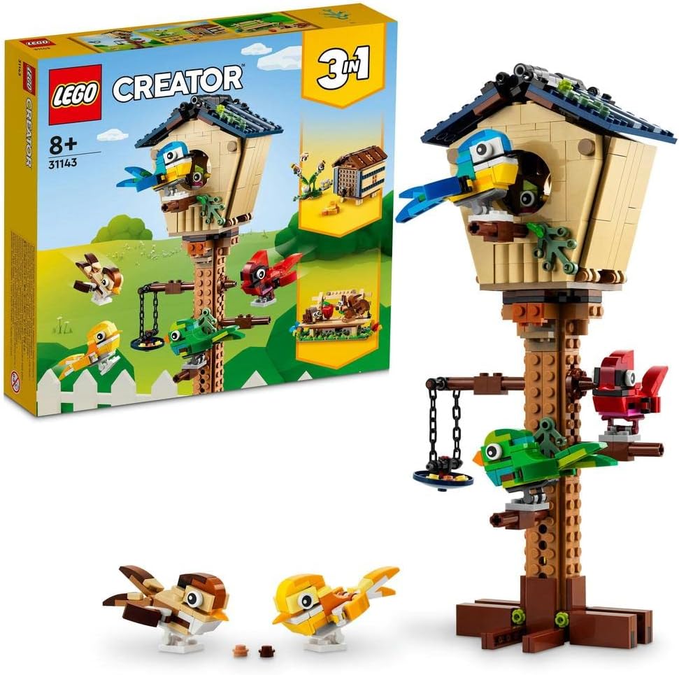 LEGO Creator 3em1: Casa De Passarinho, 476 peças