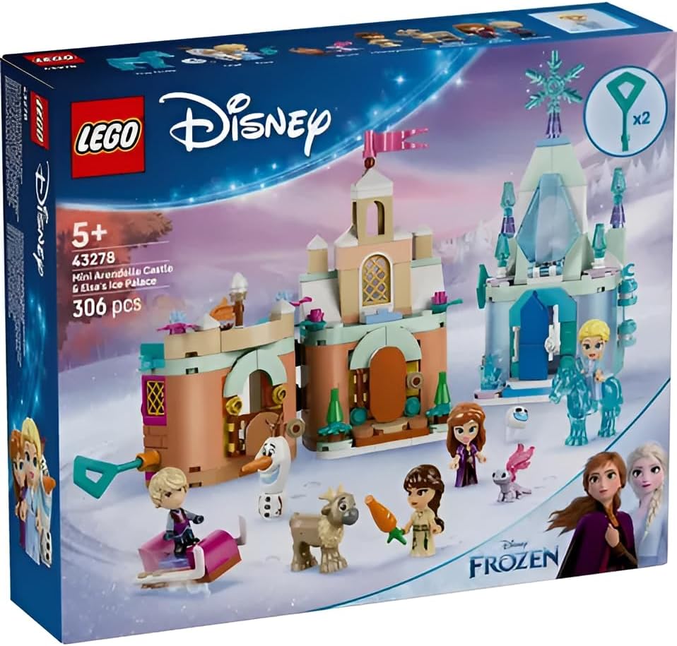 LEGO Disney Frozen: Castelo De Arendelle Elsa, 306 peças