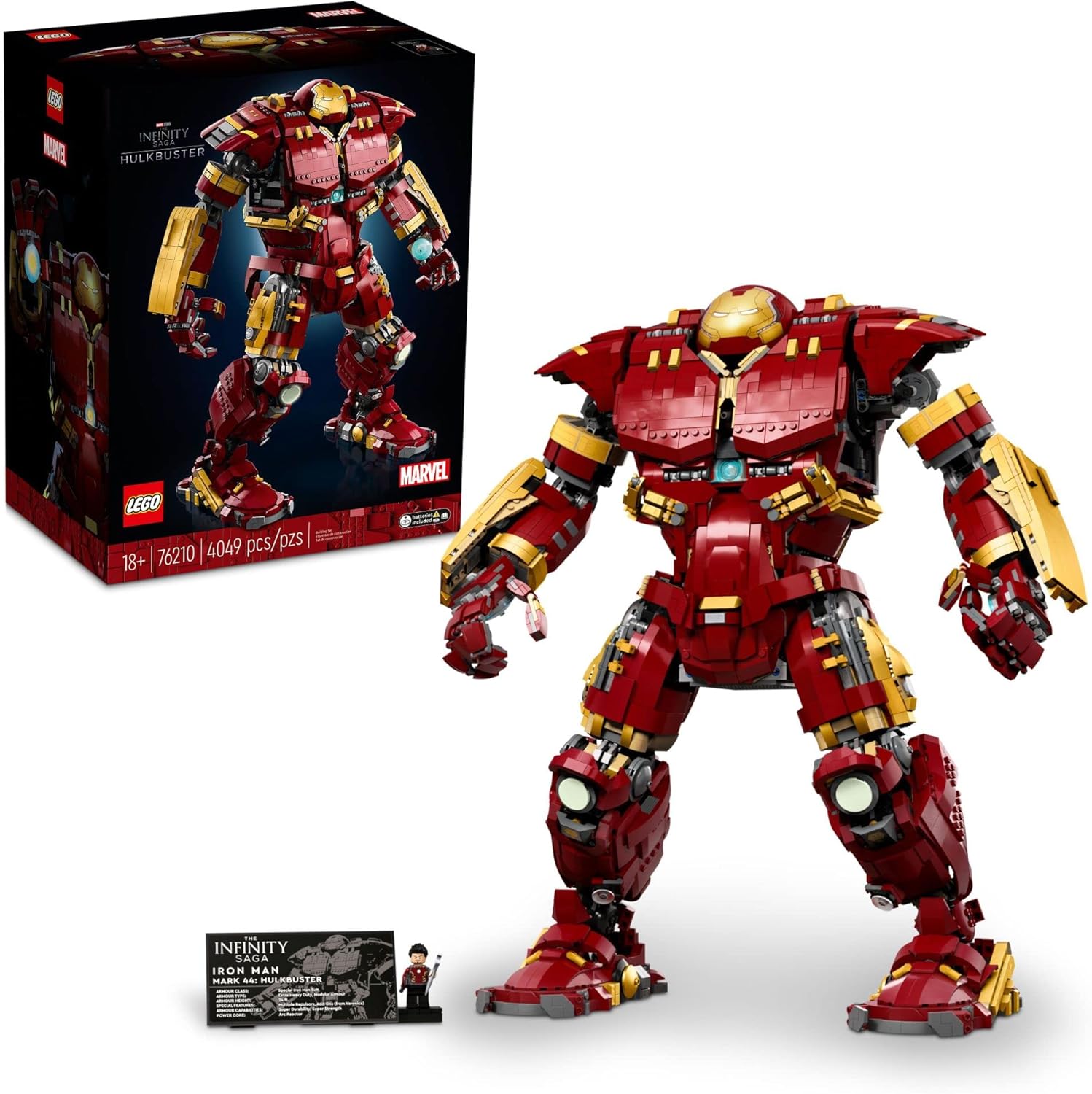 LEGO Colecção: Infinity Saga Hulkbuster, 4049 peças