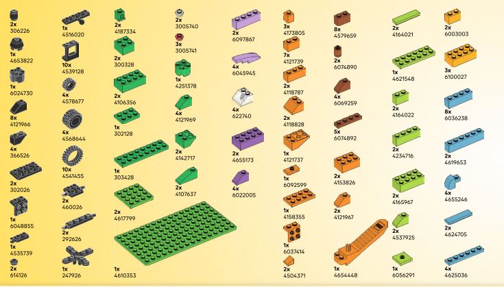 Lego Classic 484 Peças