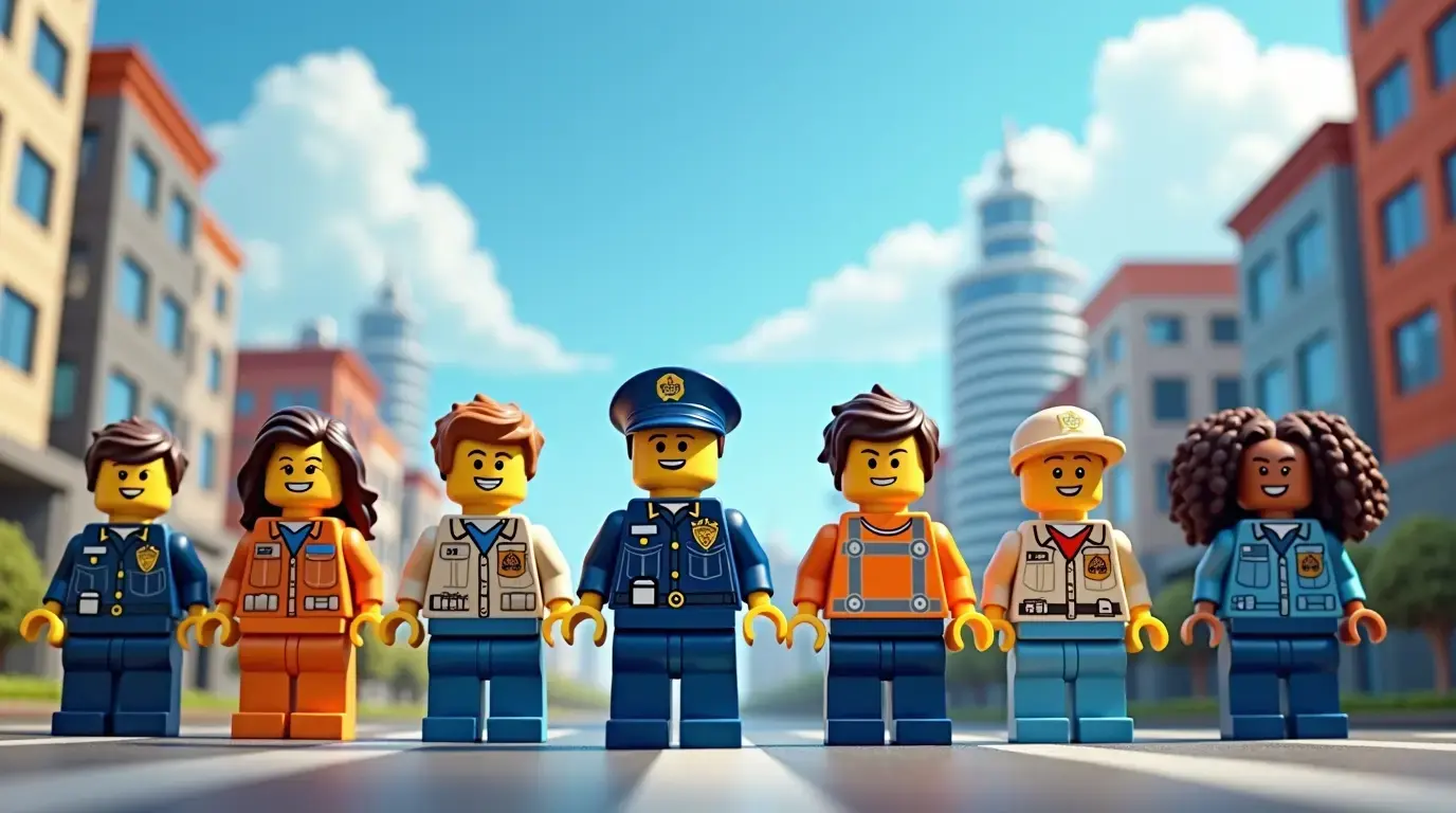 História do LEGO City